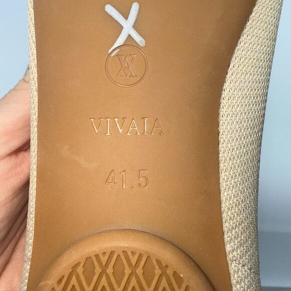 Vivaia Almond Toe Ballet Flat - Almond 41.5/10.5-11 - Picture 8 of 8